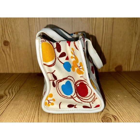 Furla Mini Divide-it Tote with Floral Print - Picture 4 of 7